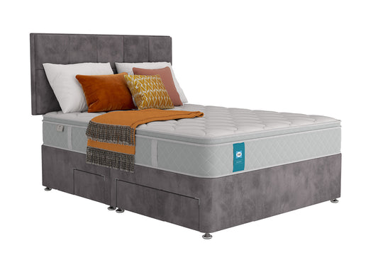 Enhance 1800 Memory Pillowtop Divan Set